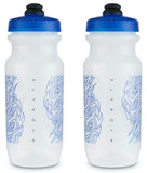 2nd Gen Big Mouth Water Bottle (21 oz) by Specialized Bikes (Clear/Blue)
