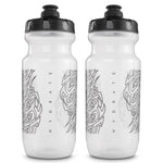 2nd Gen Big Mouth Water Bottle (21 oz) by Specialized Bikes (Clear/Black)