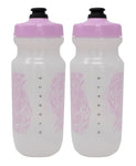 2nd Gen Big Mouth Water Bottle (21 oz) by Specialized Bikes (Clear/Pink)