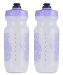 2nd Gen Big Mouth Bike Water Bottle (21 oz) by Specialized Bikes (Clear/Purple)